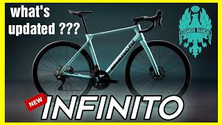 New bianchi infinito 2024  endurance road bike get more comfortable [upl. by Immas]