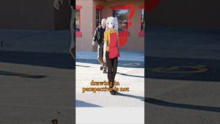 Mistake When Drawing Height  Quick Art Tips art sketch shorts tutorial drawingtutorial anime [upl. by Ainuj]