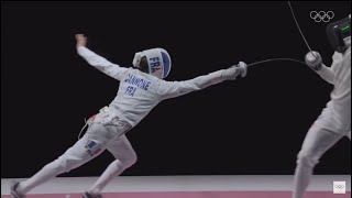 Tokyo Fencing Highlights Men’s Epee Gold Medal Match  Romain CannoneFRA vs Gergeley SiklosiHUN [upl. by Hump191]