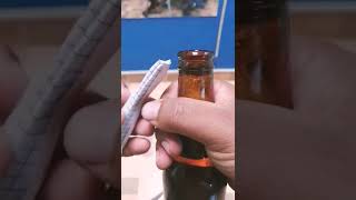 Destapa una Cerveza con una Hoja de Papel 🍺 increíble 😯  shorts cerveza [upl. by Hallee]