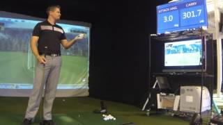 Boccieri Golf  Driver Attack Angle [upl. by Lepp]