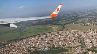 Decolagem de Campinas  Boeing 737800 GOL [upl. by Lledniuq332]