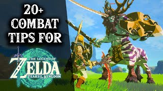 Zelda Tears of the Kingdom  20 Combat Tips and Tricks [upl. by Hgeilhsa]