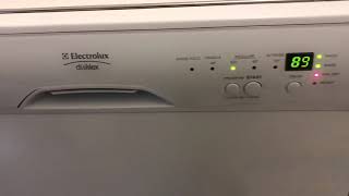 Electrolux Dishlex DX302 dishwasher complete cycle [upl. by Damali100]