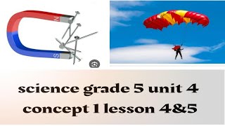 grade 5 science unit 4 concept 1 lesson4amp5 [upl. by Yug598]