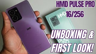 HMD Pulse Pro 16256 Variant  Unboxing and First Look [upl. by Gokey]