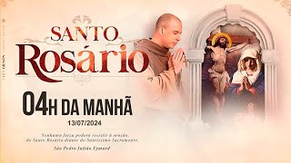 Santo Rosário com Jesus Eucarístico Irmã Maria Raquel Irmã Maria Joana e Padre Leonardo 13072024 [upl. by Yra611]