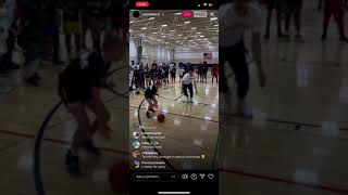 Tyler Herro Gets CROSSED By Kid At Camp 🤣🤣 shorts [upl. by Abixah]