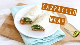 RECEPT Carpacciowrap  LEKKER EN SIMPEL [upl. by Vrablik]