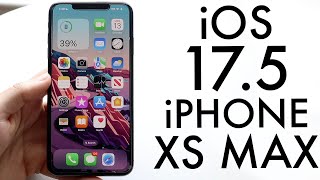 iOS 175 On iPhone XS Max Review [upl. by Nwaf]