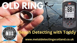 Detecting With Toddy 2 FEAT The Minelab Manticore  Scottish Beach Detecting For Old Coins [upl. by Meeharbi]