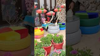 My New Terrace Garden Setup with 0 Cost  Gardening Ideas 💡 gardening ideas reels [upl. by Zil]