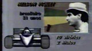 Formula1 1984  Vinheta de Abertura TV Globo [upl. by Sedrul704]