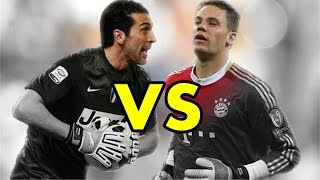 Gianluigi Buffon VS Manuel Neuer  Who is the best  Amazing Saves Compilation HD [upl. by Bannister]