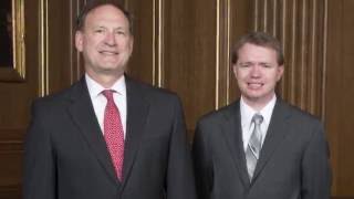 Clerking for the US Supreme Court Justice Alito [upl. by Yokum362]