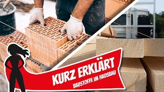 Baustoffe und Wandaufbau beim Hausbau  kurz erklärt  Hausbau Helden [upl. by Idid]