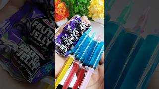 Frutie Jelly Candy  Injection jelly Popsicle Icecream shorts youtubevideo trending [upl. by Llenod376]