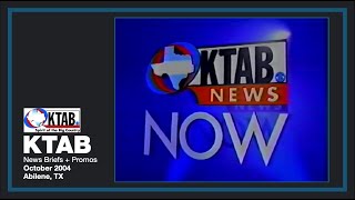 KTAB News Briefs  Promos October 2004 [upl. by Einwahs]