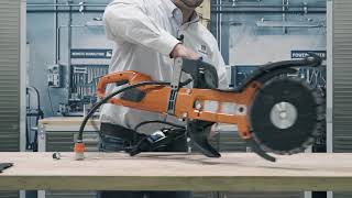 Husqvarna K 4000 CutnBreak Electric Power Cutter Unboxing [upl. by Dmitri]