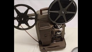 Bell and Howell 253 AR 8mm film projector  How to use  for the novice [upl. by Ebby]