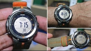 Casio Protrek PRW3000B5 CLOTH BAND  Unboxing [upl. by Eneleuqcaj370]