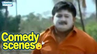 Comedy Kannada Scenes  Hit Komal Funny Scenes [upl. by Yentterb]