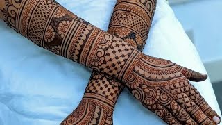 Henna design for marriage [upl. by Einot]