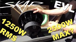 MY FIRST SKAR SUBWOOFER Skar EVL Review As Good as Sundown [upl. by Eugenio465]