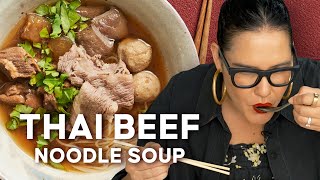 The Thai Street Food Beef Noodle Soup you can make at home  Marions Kitchen [upl. by Arrakat]