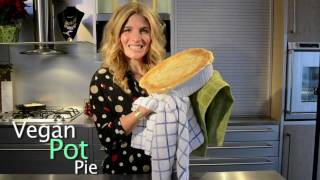 Holiday Tutorial 6 Vegan Pot Pie  Mr Kates 12 DIYs of the Holidays [upl. by Theodora140]