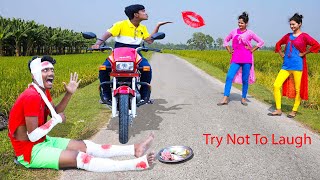 Must Watch New Special Comedy Video 2023 😎Totally Amazing Comedy Episode 01 By fanitvltd [upl. by Lilah]