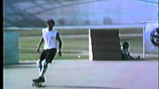 Pierre Andre  Freestyle Contest  Velodrome Carson CA 1987 [upl. by Armando]