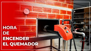 QUEMADOR INDUSTRIAL BURNER PARA HORNO ARTESANAL ¿QUÉ TAN POTENTE ES [upl. by Deyas29]