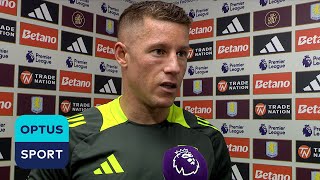 Ross Barkley reacts to first Villa Park goal in THREE years 💜⚽️ Its a nice feeling [upl. by Eyks]