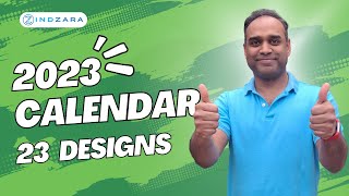 2023 Calendar Excel Template  A Quick Product Demo [upl. by Alihs]