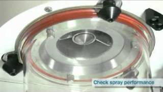 B2902Mini Spray DryerProduct operation [upl. by Aynotak]