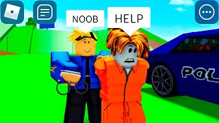 ROBLOX Brookhaven 🏡RP Funny Moments PRISON [upl. by Partridge143]