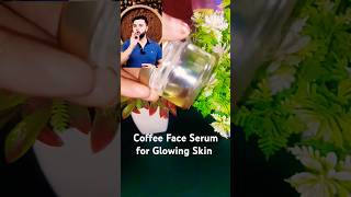 Coffee Face Serum for Glowing Skin Undereyedarkcircle Rohitsachdeva Shorts [upl. by Nicole]