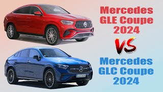 2024 Mercedes GLE Coupe vs 2024 Mercedes GLC Coupe  Similarities And Differences [upl. by Lazaro]