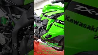 SPARK Exhaust   不鏽鋼全段管  KAWASAKI ZX4RR  Racing Full System with FORCE EVO 鈦合金 Titanium silencer [upl. by Anihsak]