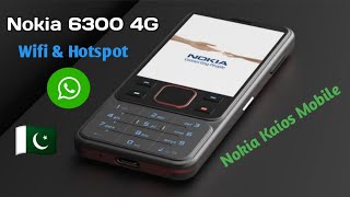 Nokia 6300 4G Price in Pakistan  Nokia 6300 4G Specifications amp Full Details  Nokia 6300 4G Pak [upl. by Ahsirt996]