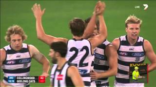 Round 3 AFL  Geelong v Collingwood Highlights [upl. by Euf792]