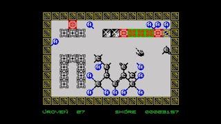 Atomix II Hexagonia Walkthrough ZX Spectrum [upl. by Salhcin49]