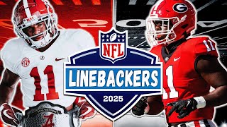 MIDSEASON Linebacker Rankings  2025 NFL Draft [upl. by Tressia]