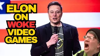 Elon Musk On WOKE Video Games [upl. by Parker]