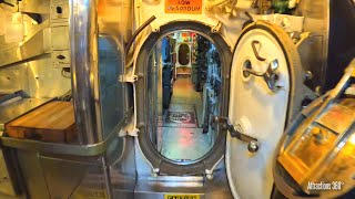 INSIDE a Navy Submarine  A Full Submarine Walkthrough [upl. by Alesig]