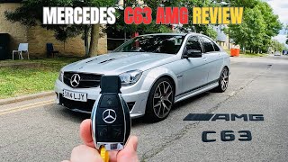 Mercedes AMG C63 Review  FIRST IMPRESSIONS  Test Drive Edition 507 [upl. by Aiduan]