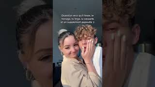 Léane et Maël 🥰  Trop mignon😘  shorts tiktok tendance [upl. by Wiebmer]