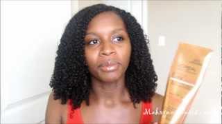 LOreal EverStyle Curl Defining Gel and LOreal Evercreme Nourishing Conditioner [upl. by Analak]