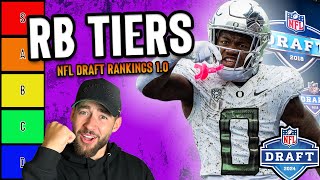 2024 NFL Draft RB Rankings Tier List 10 [upl. by Rogerg]